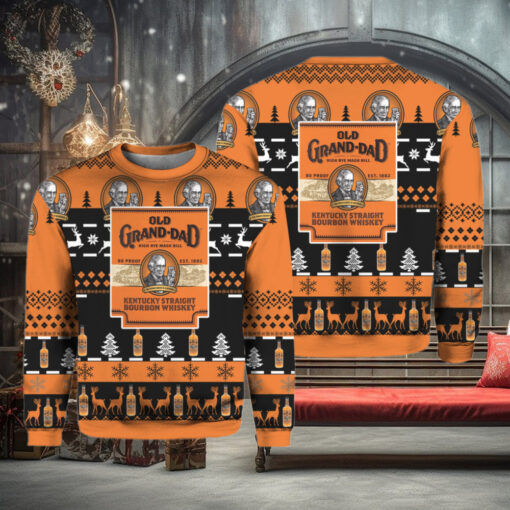Old Grand Dad Ugly Christmas Sweater