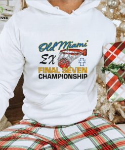 Old Miami Final Seven Championship shirt