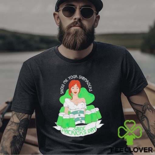 Old Row Beer girl Show me your shamrock Saine Patrick’s day hoodie, sweater, longsleeve, shirt v-neck, t-shirt