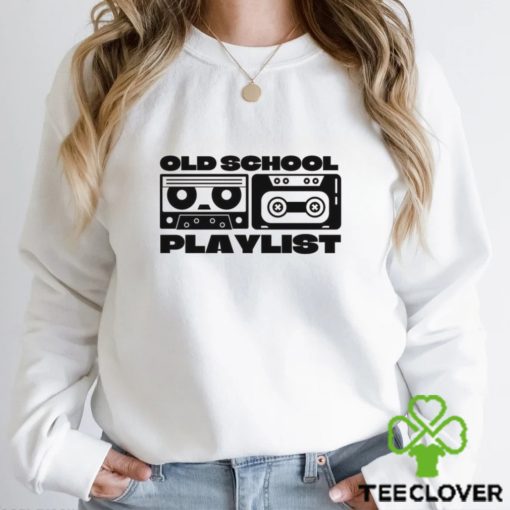 Old School Playlist Shirt Cassette 80 Unisex Hoodie