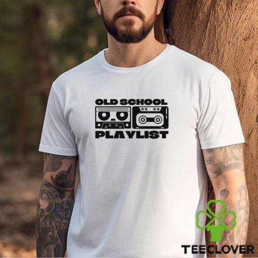 Old School Playlist Shirt Cassette 80 Unisex Hoodie
