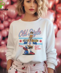 Old Style Beer Shop Foam Hand Chicage Reach For The Best Tee shirt