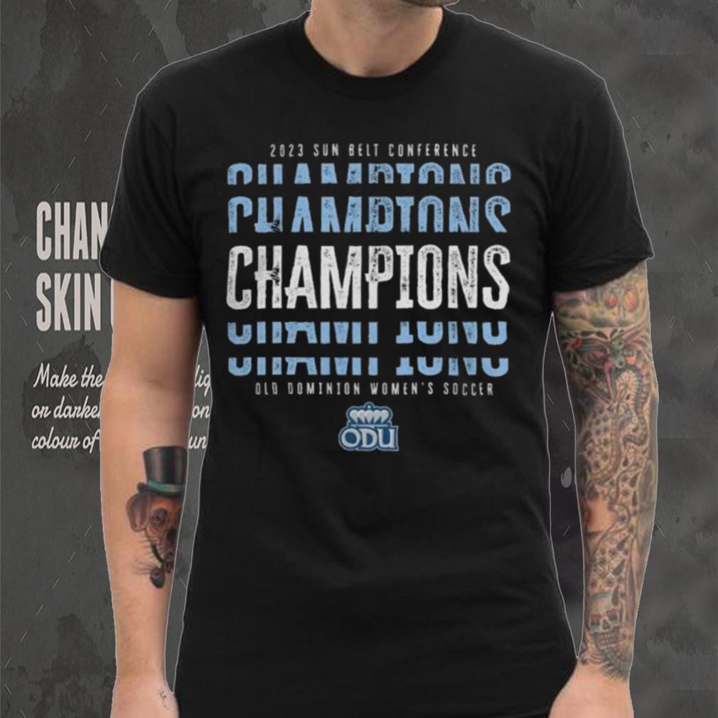 Old dominion 2023 sbc womens soccer champs Shirt Old dominion 2023 sbc womens soccer champs Shirt