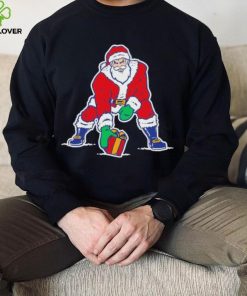 Old school Patriots santa logo shirt