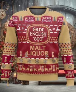 Olde English 800 Ugly Christmas Sweater 2023 Christmas Gift 3D Sweater