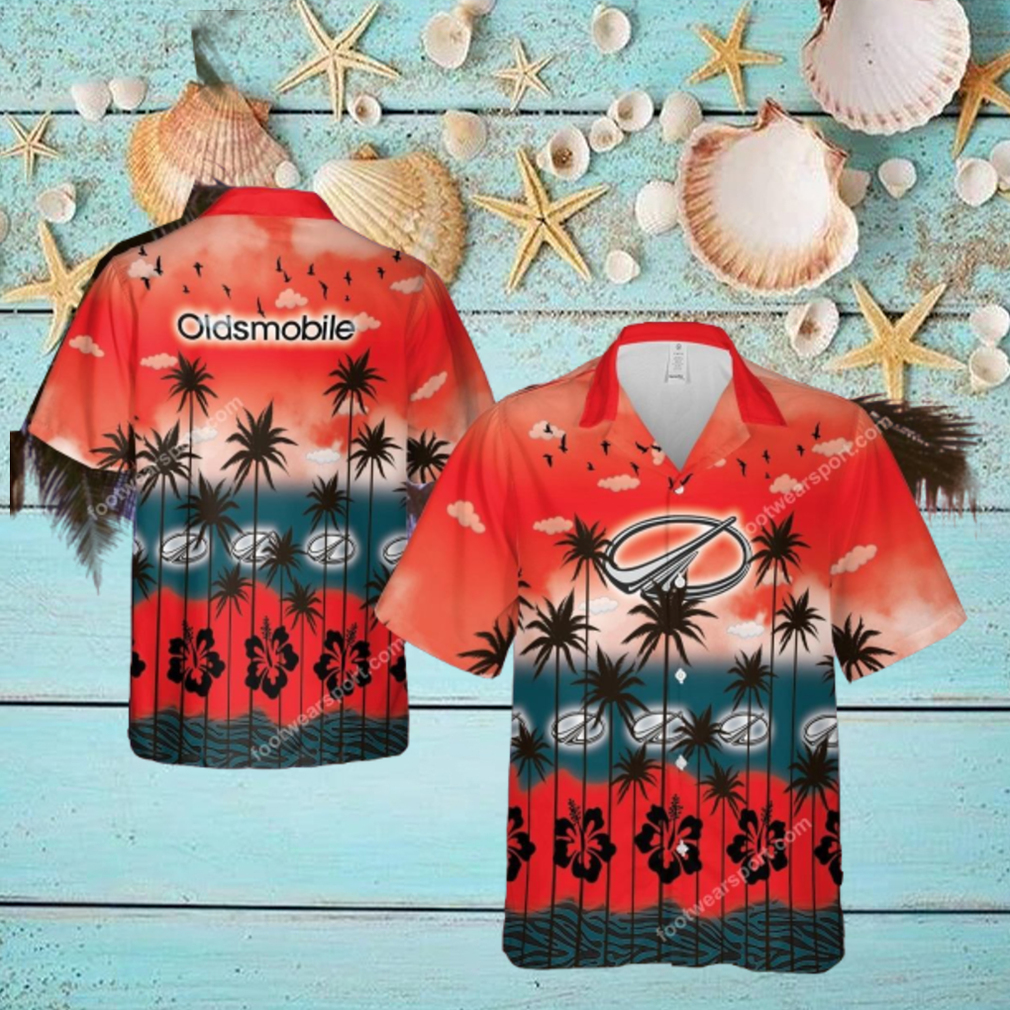 Oldsmobile Racing Best Logo AOP Hawaiian Shirt For Men And Women