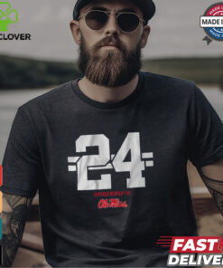 Ole Miss Football Ulysses Bentley IV 24 Stripe Shirt 3 Ole Miss Football Ulysses Bentley IV 24 Stripe Shirt