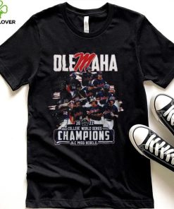 Ole Miss National Championship Baseball Shirt