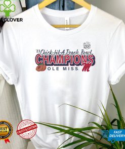 Ole Miss Rebels 2023 Chick Fil A Peach Bowl Champions Superior Ability shirt