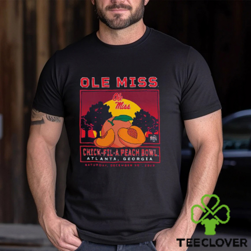 Ole Miss Rebels 2023 Chick Fil A Peach Bowl On December 30th 2023 Classic T Shirt Ole Miss Rebels 2023 Chick Fil A Peach Bowl On December 30th 2023 Classic T Shirt