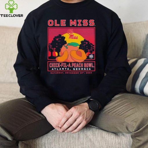 Ole Miss Rebels 2023 Peach Bowl Fierce Competitor Shirt