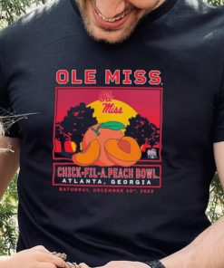 Ole Miss Rebels 2023 Peach Bowl Fierce Competitor Shirt