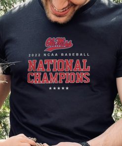 Ole Miss Rebels Baseball College World Series Champions 2022 T Shirt