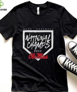 Ole Miss Rebels Baseball World Series National Champions 2022 Shirt