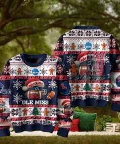 Ole Miss Rebels Christmas They Not Like Us Rebels Ugly Sweater
