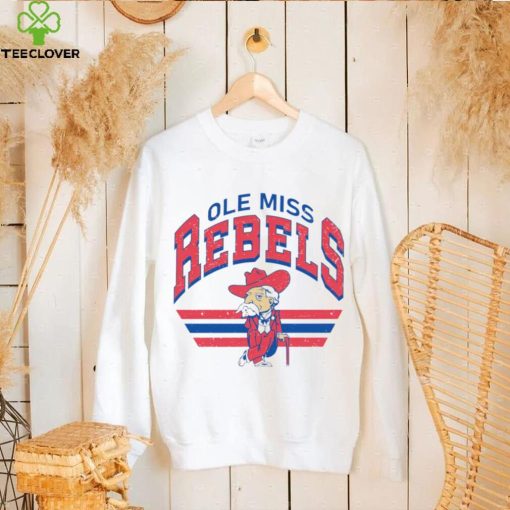 Ole Miss Rebels Colonel Reb mascot retro hoodie, sweater, longsleeve, shirt v-neck, t-shirt