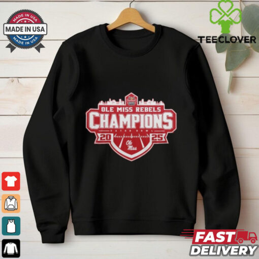 Ole Miss Rebels Football Champions Gator Bowl 2025 Special T Shirt