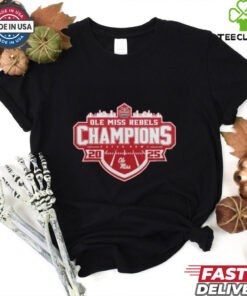 Ole Miss Rebels Football Champions Gator Bowl 2025 Special T Shirt