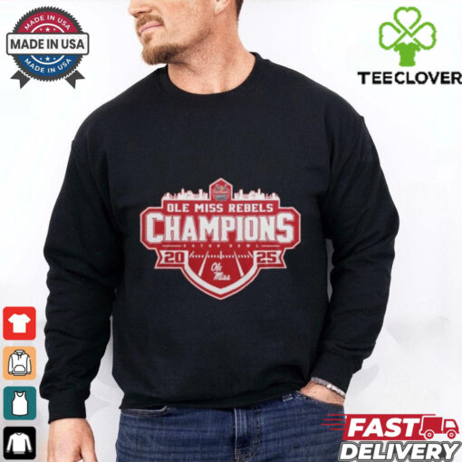 Ole Miss Rebels Football Champions Gator Bowl 2025 Special T Shirt