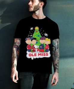 Ole Miss Rebels NCAA Snoopy Peanuts Love Christmas Shirt