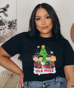 Ole Miss Rebels NCAA Snoopy Peanuts Love Christmas Shirt