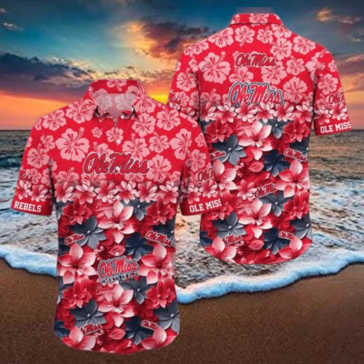 Ole Miss Rebels NCAA2 Hawaiian Shirt Trending Summer