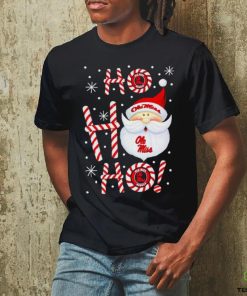 Ole Miss Rebels Santa Claus ho ho ho shirt