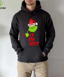 Ole Miss Rebels Santa Grinch fuck the rest hoodie, sweater, longsleeve, shirt v-neck, t-shirt