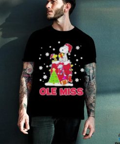 Ole Miss Rebels Snoopy Christmas Gift Shirt 2 Ole Miss Rebels Snoopy Christmas Gift Shirt