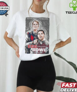 Ole Miss Rebels vs Mississippi State Bulldogs Game Day Nov 30 2024 Shirt