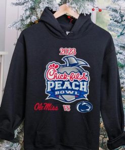 Ole Miss Rebels vs Penn State Nittany Lions 2023 Chick Fil A Peach Bowl shirt