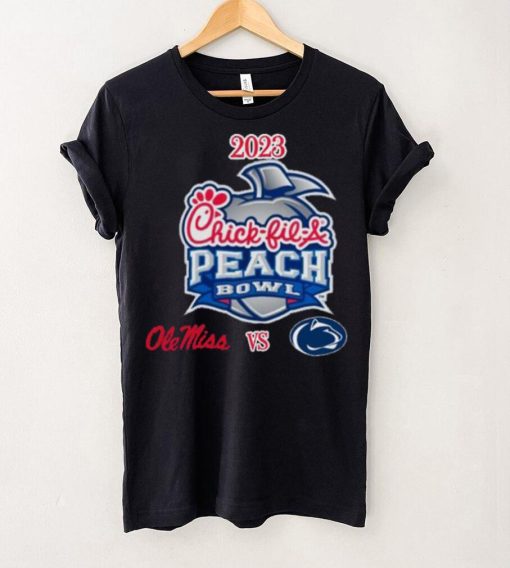 Ole Miss Rebels vs Penn State Nittany Lions 2023 Chick Fil A Peach Bowl hoodie, sweater, longsleeve, shirt v-neck, t-shirt