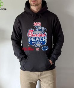 Ole Miss Rebels vs Penn State Nittany Lions 2023 Chick Fil A Peach Bowl hoodie, sweater, longsleeve, shirt v-neck, t-shirt