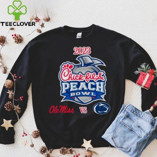 Ole Miss Rebels vs Penn State Nittany Lions 2023 Chick Fil A Peach Bowl hoodie, sweater, longsleeve, shirt v-neck, t-shirt