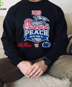 Ole Miss Rebels vs Penn State Nittany Lions 2023 Chick Fil A Peach Bowl hoodie, sweater, longsleeve, shirt v-neck, t-shirt