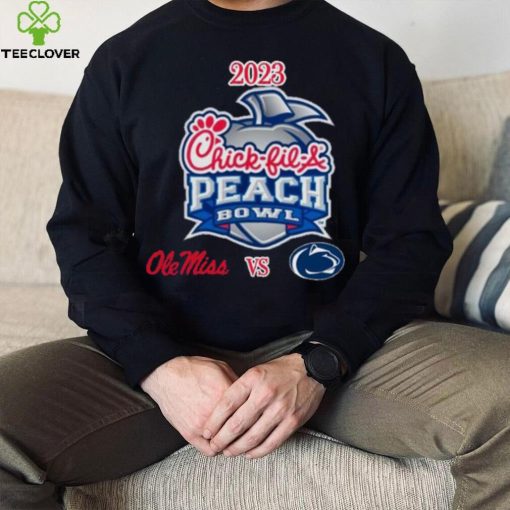 Ole Miss Rebels vs Penn State Nittany Lions 2023 Chick Fil A Peach Bowl hoodie, sweater, longsleeve, shirt v-neck, t-shirt