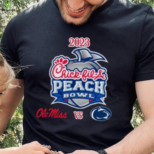 Ole Miss Rebels vs Penn State Nittany Lions 2023 Chick Fil A Peach Bowl hoodie, sweater, longsleeve, shirt v-neck, t-shirt