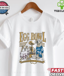 Ole Miss Rebels vs. Mississippi State Bulldogs Game Day 2024 Egg Bowl shirt