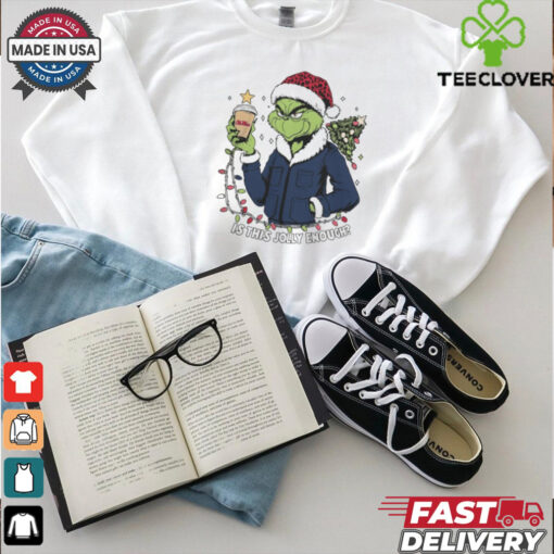 Ole Miss Rebels x Santa Grinch Is This Jolly Enough Merry Christmas Shirt