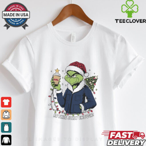 Ole Miss Rebels x Santa Grinch Is This Jolly Enough Merry Christmas Shirt