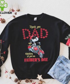 Snoopy Thank You Dad Thinking Of You On Father’s Day hoodie, sweater, longsleeve, shirt v-neck, t-shirt