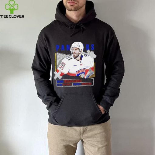 Oliver Ekman Larsson number 91 Florida Panthers ice hockey player pose paper gift hoodie, sweater, longsleeve, shirt v-neck, t-shirt