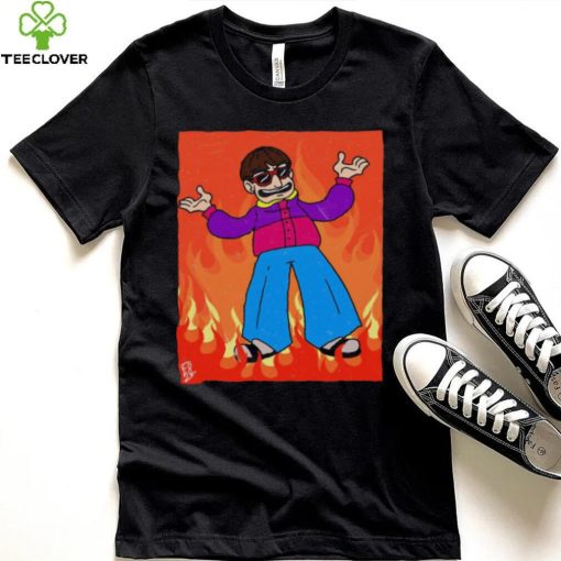 Oliver Tree In Flames hoodie, sweater, longsleeve, shirt v-neck, t-shirt