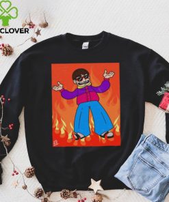 Oliver Tree In Flames hoodie, sweater, longsleeve, shirt v-neck, t-shirt