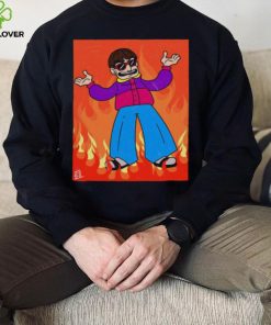 Oliver Tree In Flames hoodie, sweater, longsleeve, shirt v-neck, t-shirt