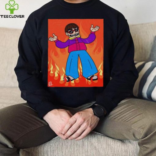 Oliver Tree In Flames hoodie, sweater, longsleeve, shirt v-neck, t-shirt