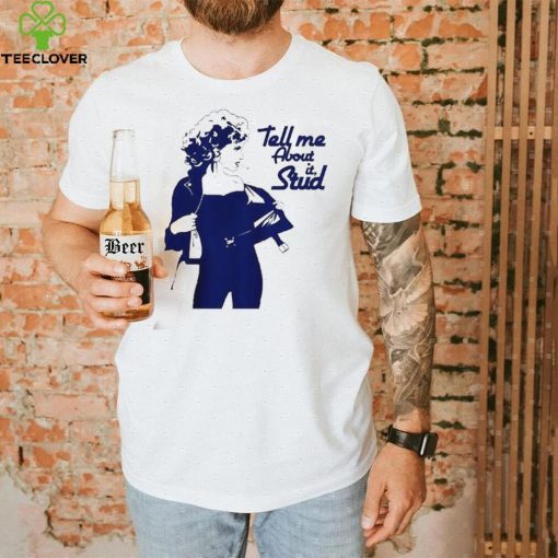 Olivia Newton John Tell me about it stud shirt