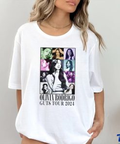 Olivia Rodrigo Guts Tour 2024 shirt