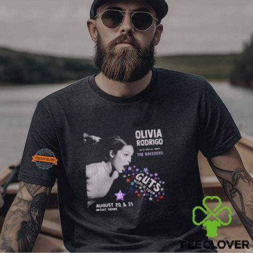 Olivia Rodrigo Guts World Tour On August 20 21 2024 At Intuit Dome Inglewood CA Unisex T Shirt