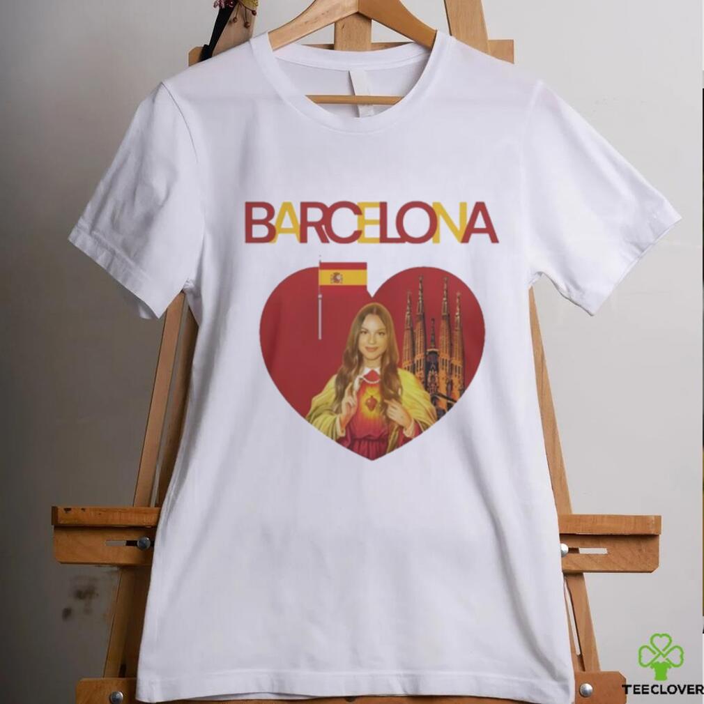 Olivia Rodrigo Jesus Barcelona New Shirt Olivia Rodrigo Jesus Barcelona New Shirt